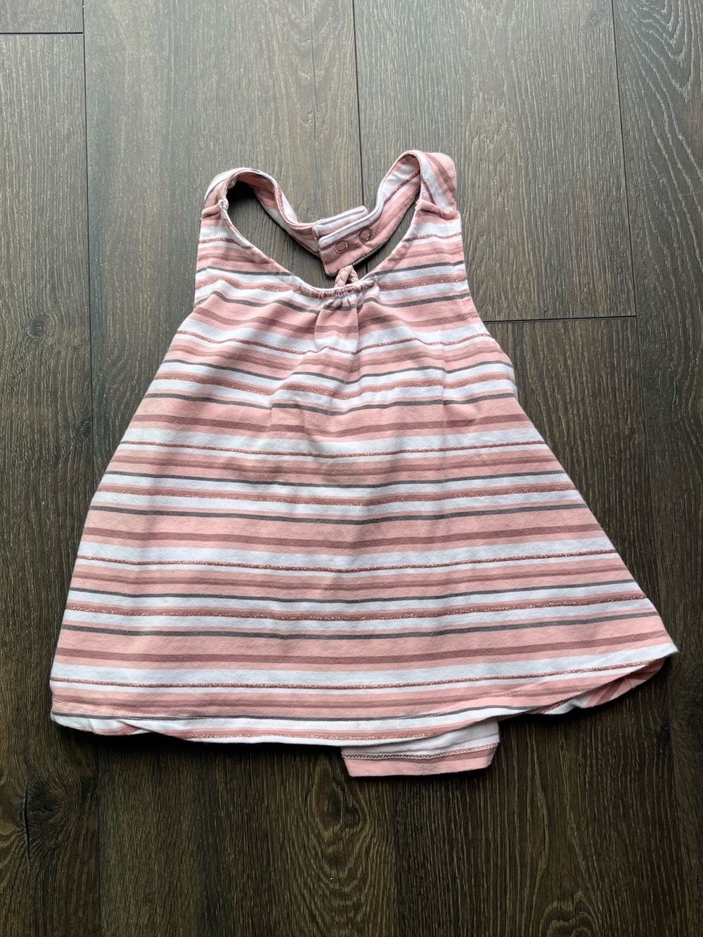 NWOT Savannah Striped Racerback Tank Top